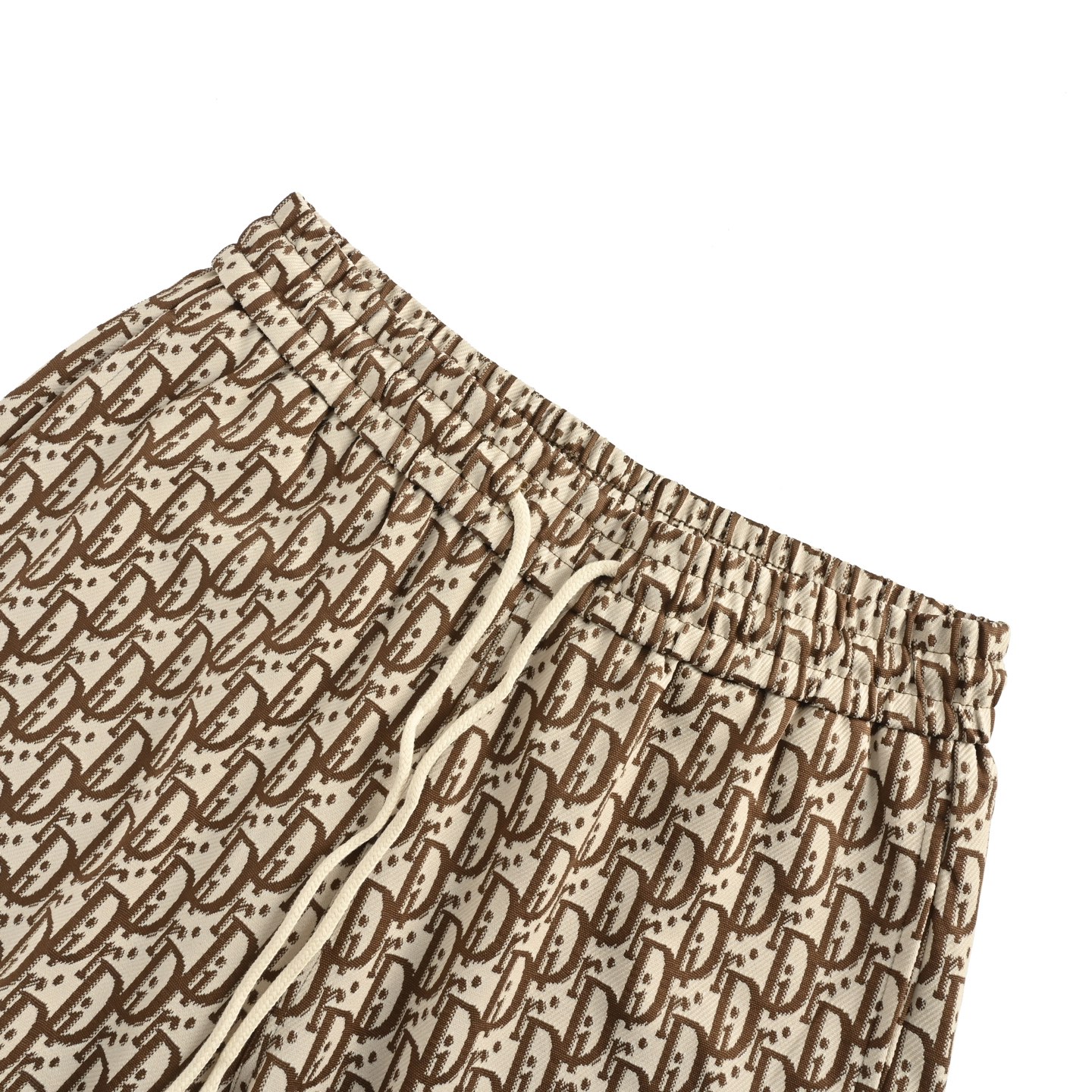 Dior 25ss all over print monogram jacquard patchwork shorts