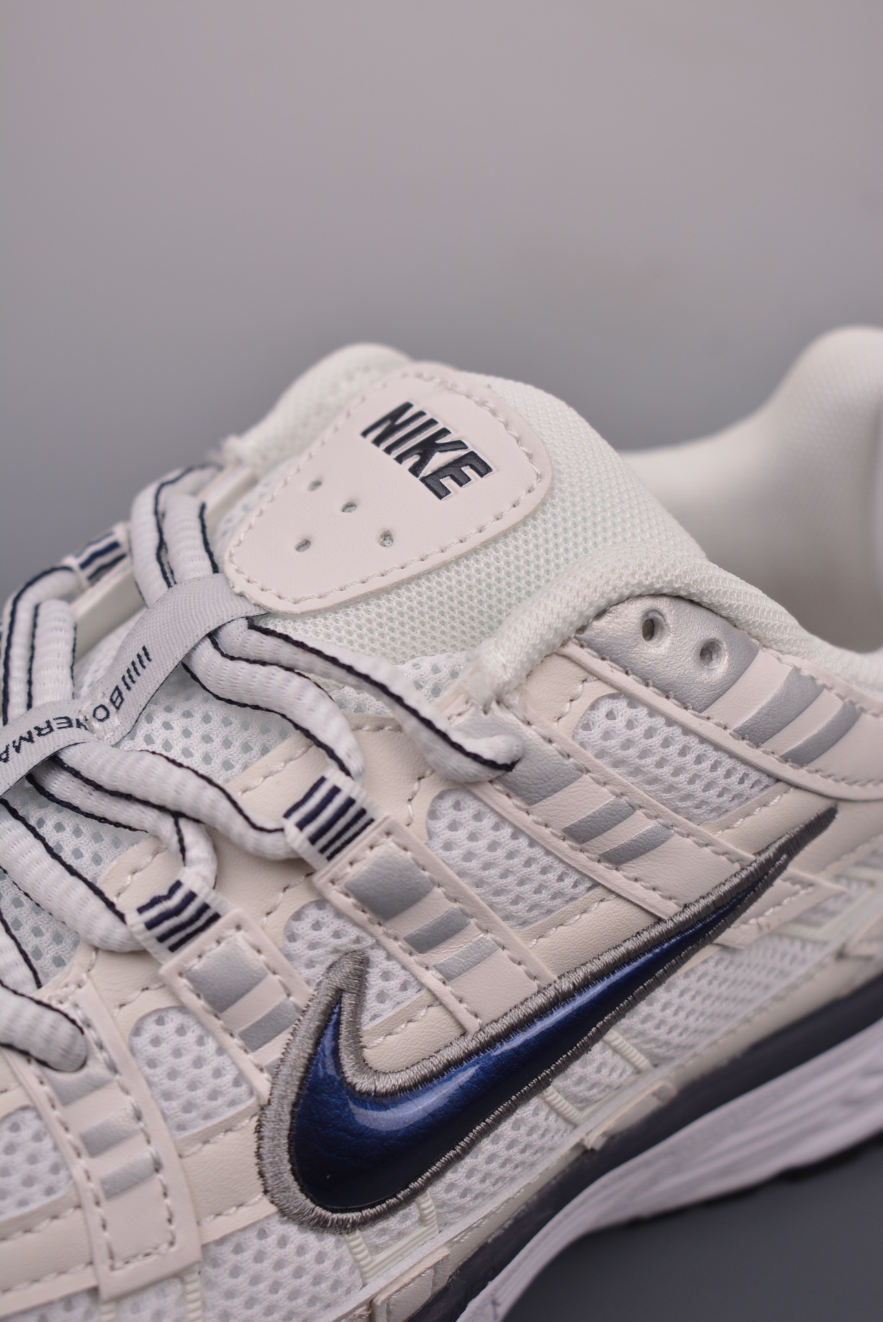 Nike Initiator Running INS P-6000 Daddy Shoes Beige Obsidian Blue CD6404-018