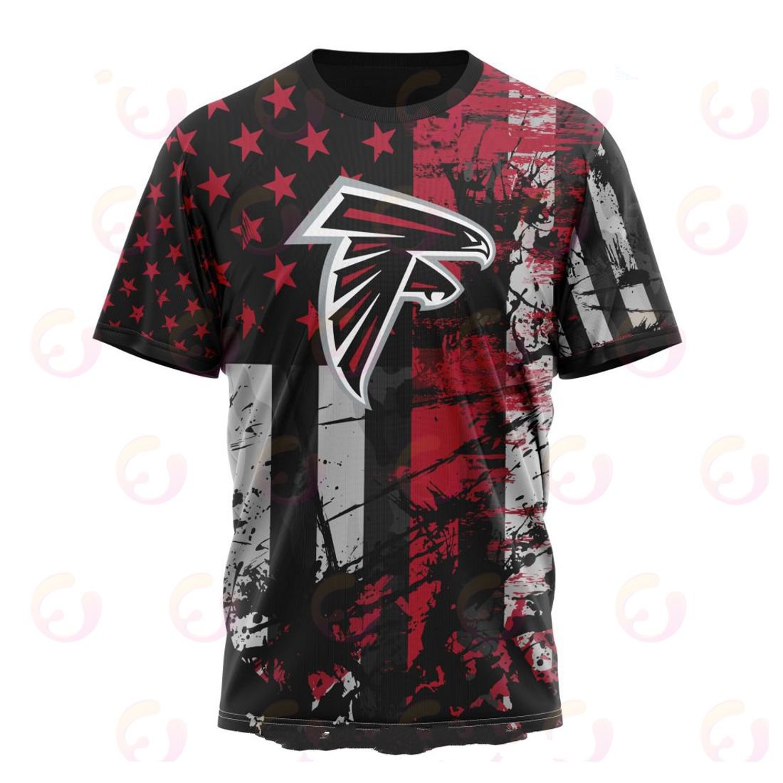 ATLANTA FALCONS 3D HOODIE JERSEY FOR AMERICA
