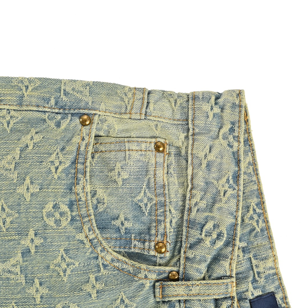 Louis Vuitton 24Fw monogram jeans