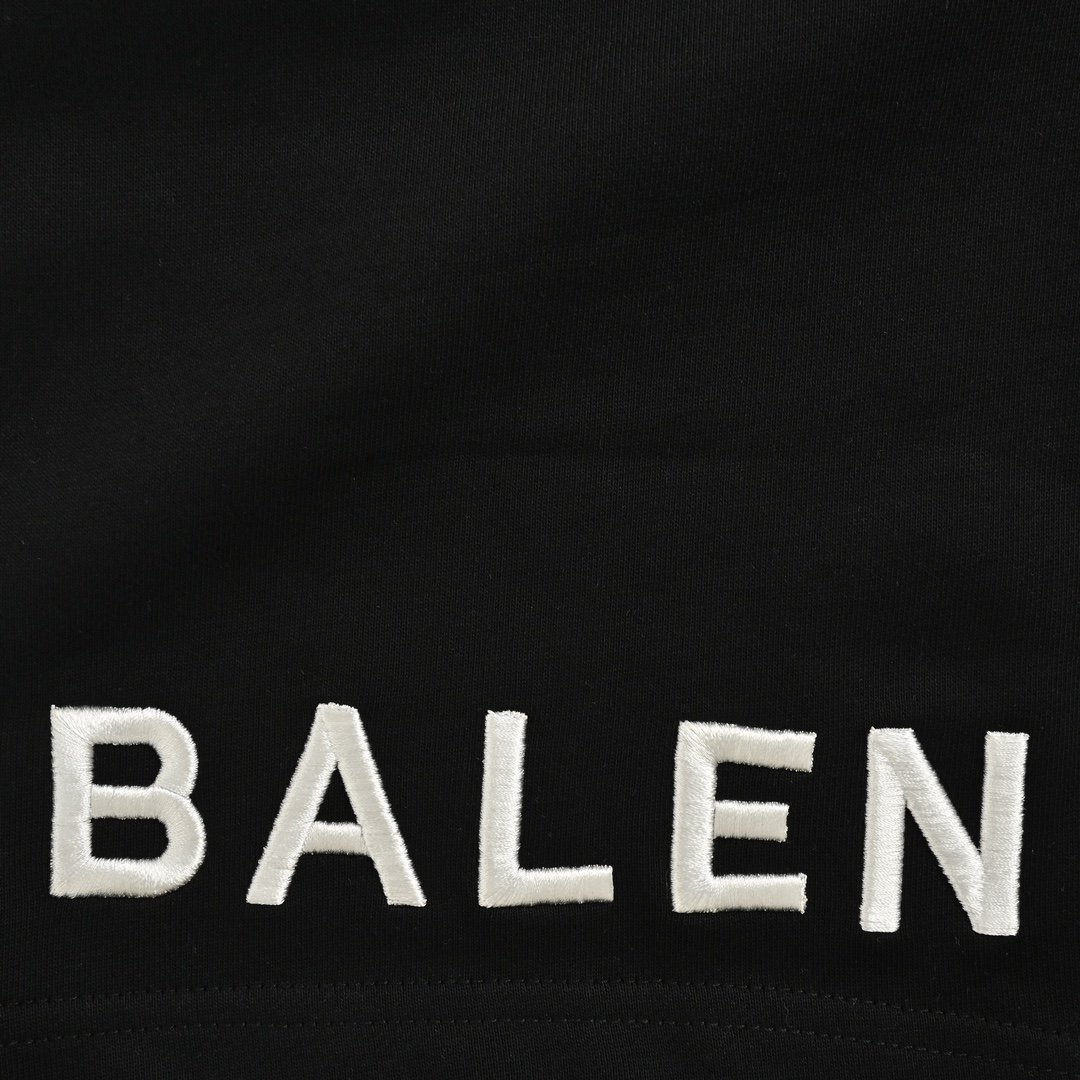 Balenciaga 24ss embroidered logo shorts