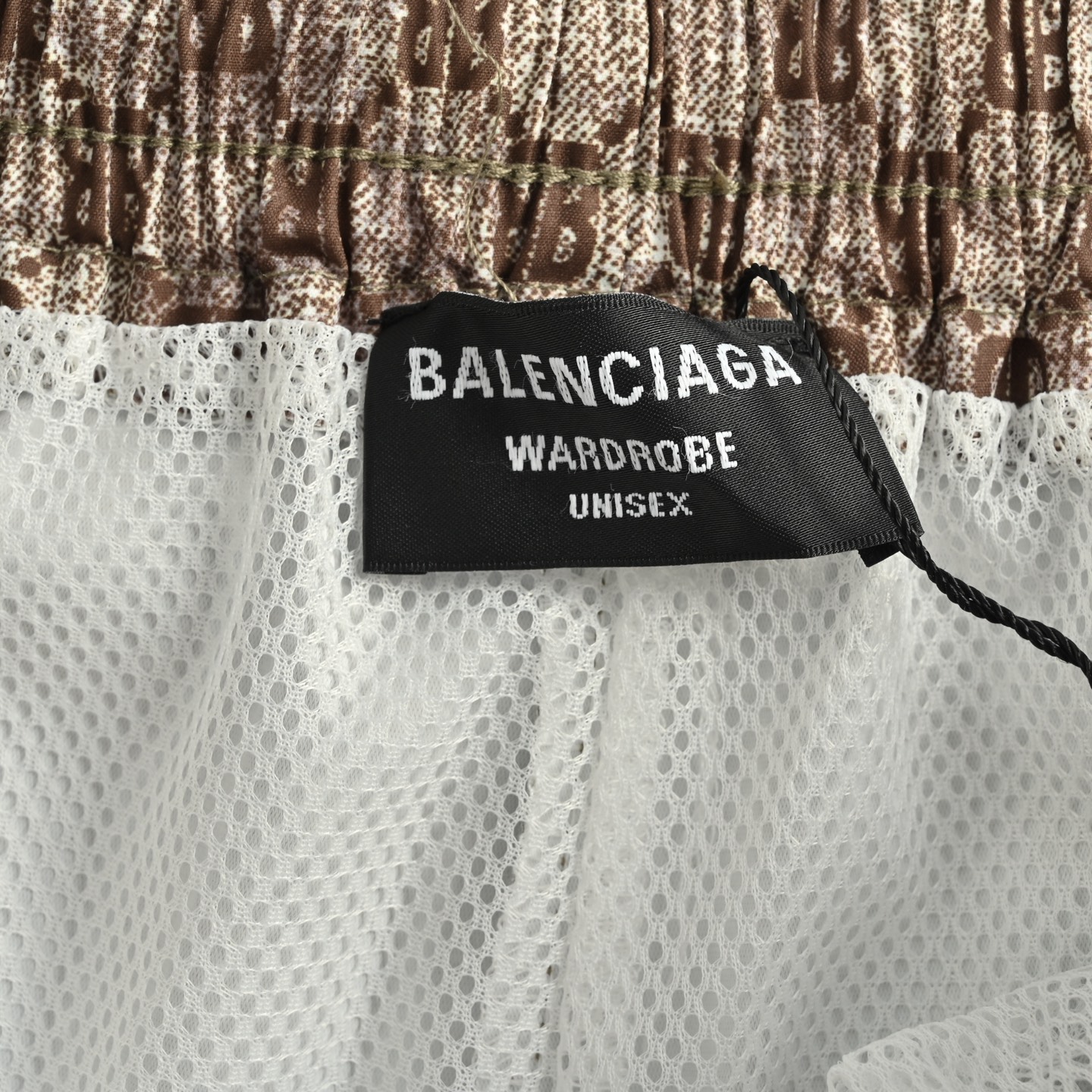 Balenciaga 25ss BB full Indonesian dragon shorts