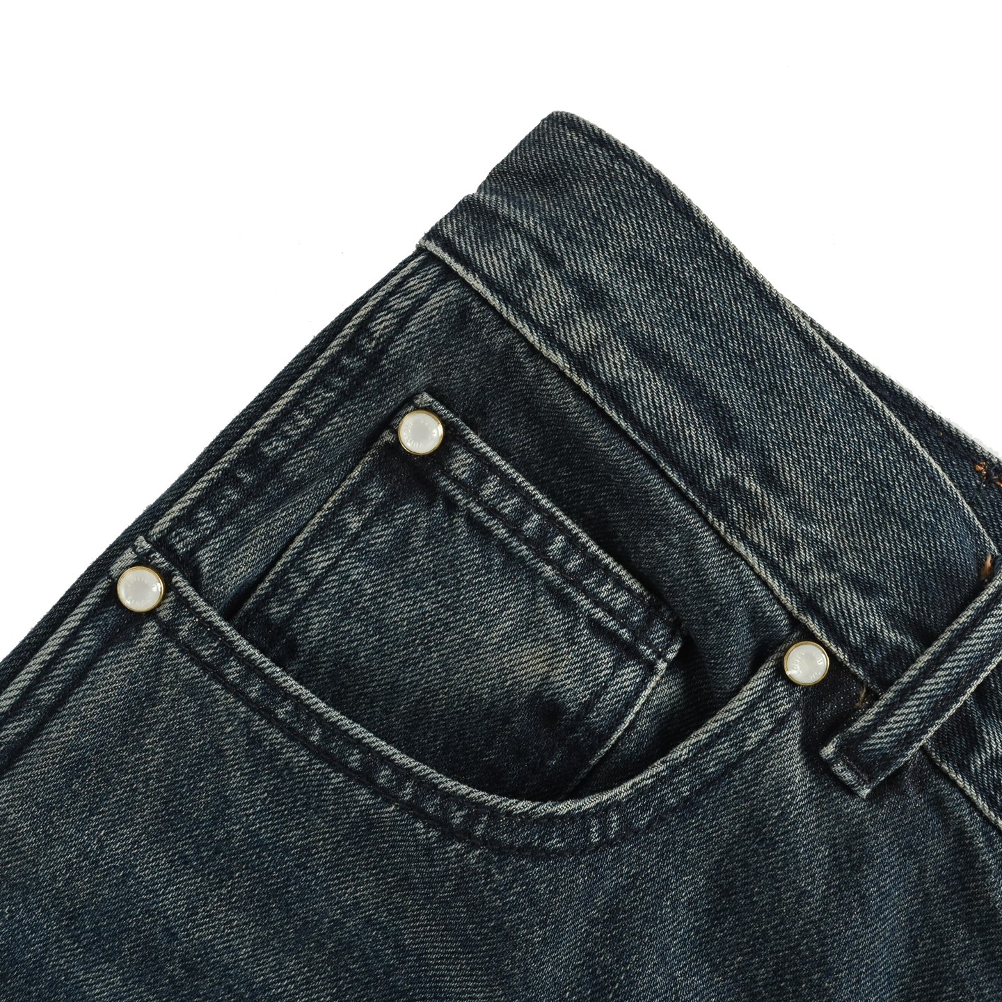 Louis Vuitton 25ss monogram embossed denim shorts