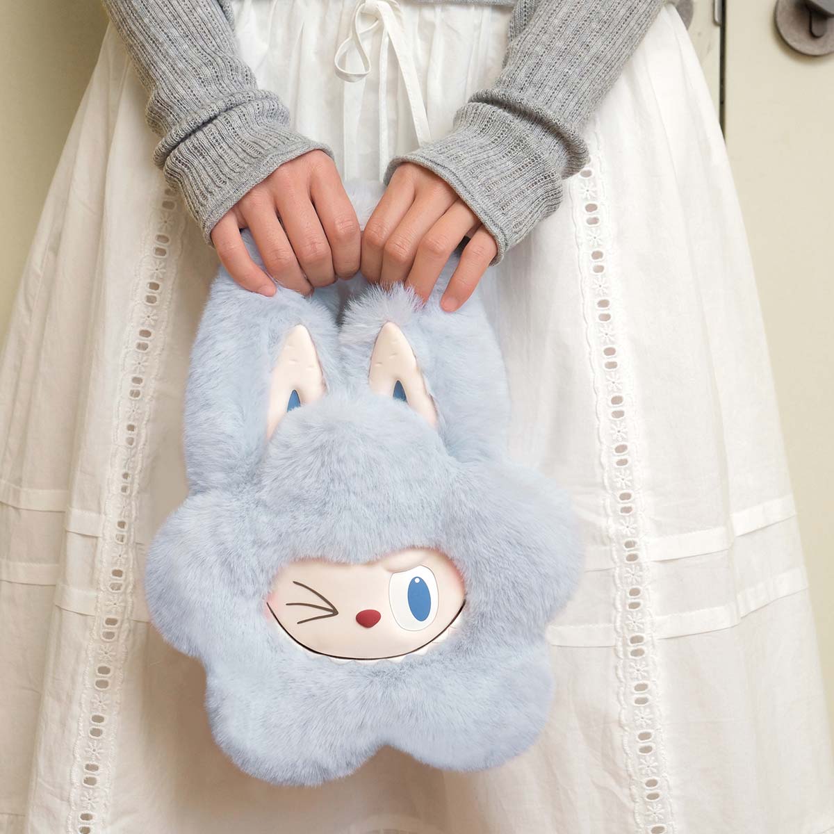 POP MART THE MONSTERS Plush Flower Bag (Blue)