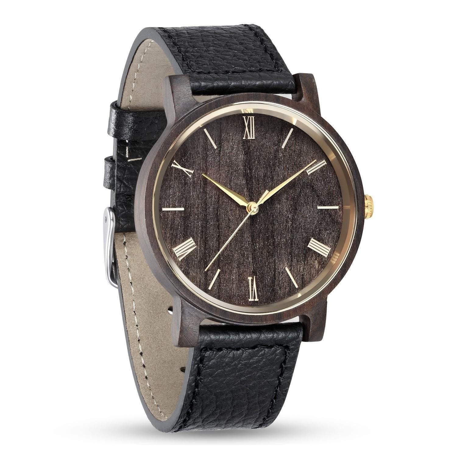 Wooden Watches Black Arce