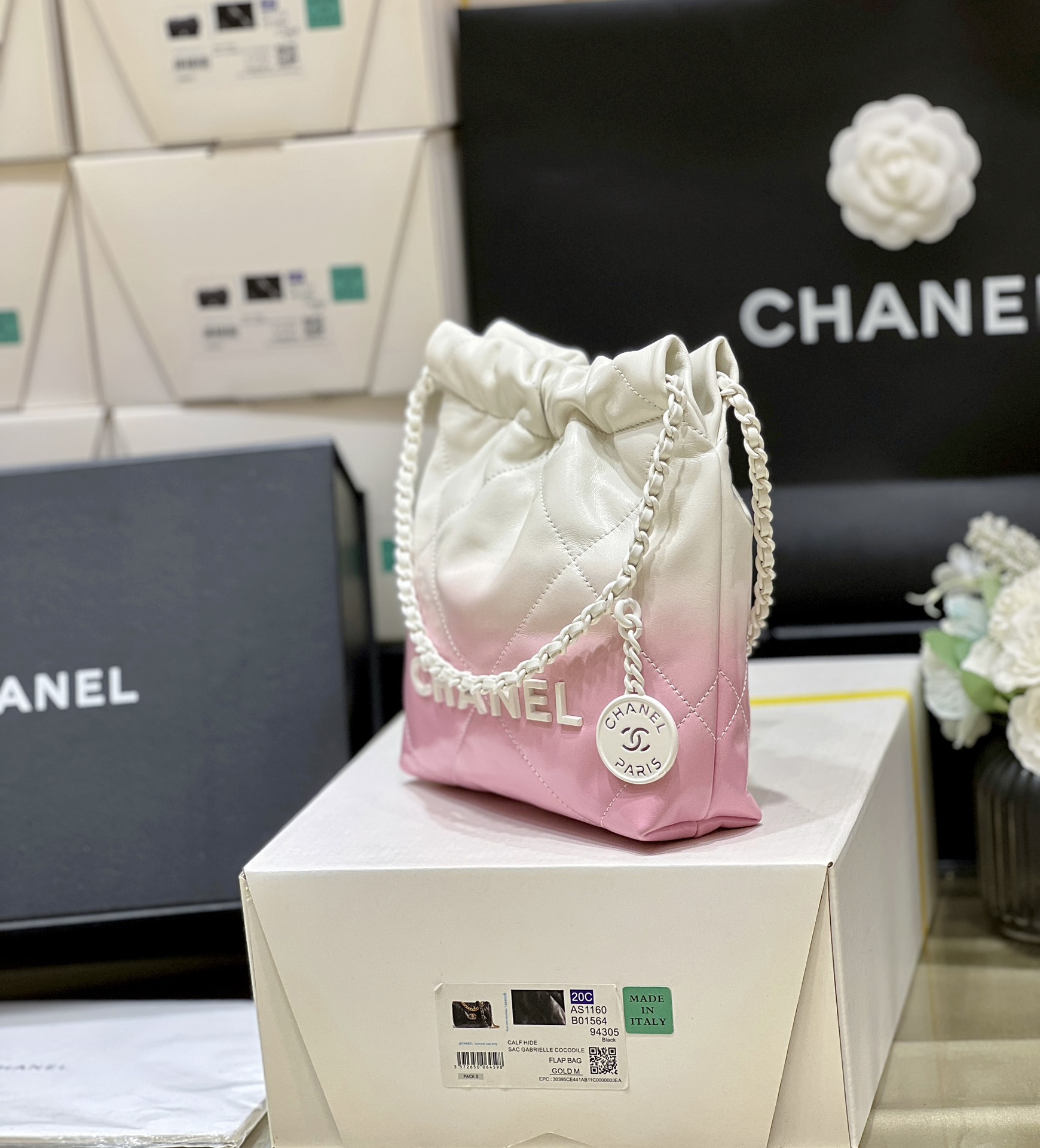 Chanel 24S Global Limited Edition Gradient Mini Handbag AS3980 00128