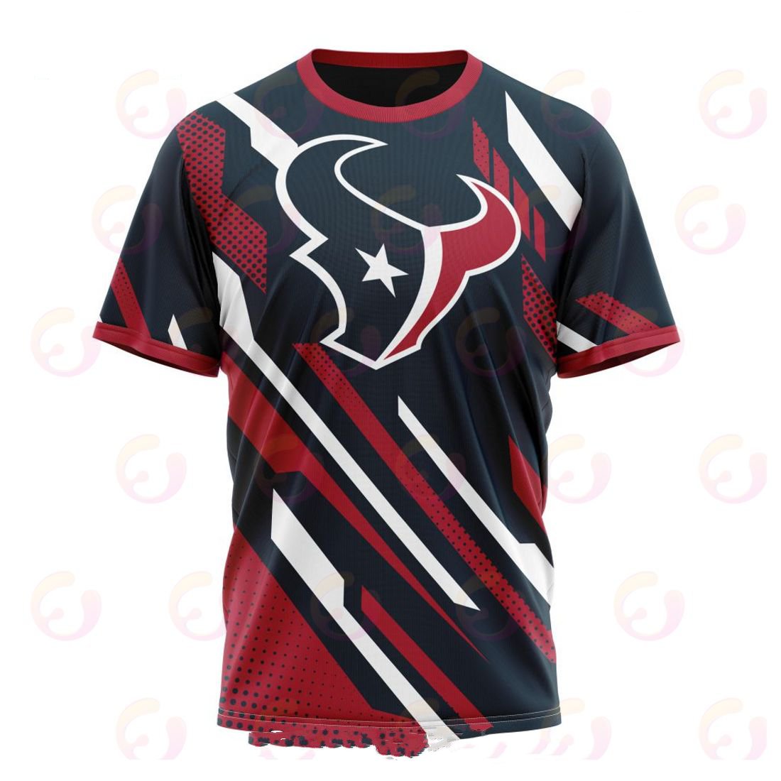 HOUSTON TEXANS 3D HOODIE SPECIAL MOTOCROSS CONCEPT