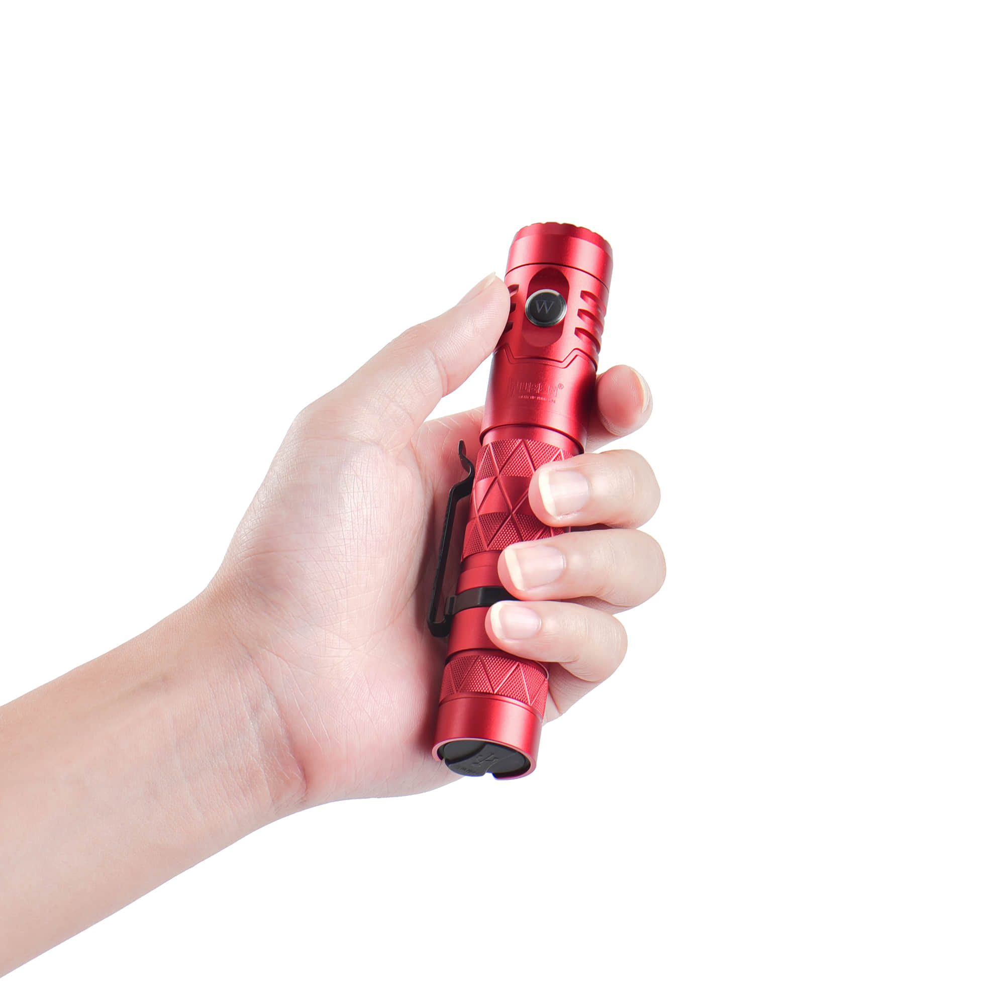 WUBEN E12R Bright LED Flashlight, Waterproof Type-C Rechargeable Torch Light With Power Bank Function For Outdoor Camping Hiking Hunting Adventure And Searching, 1200Lumens 3100mAh
