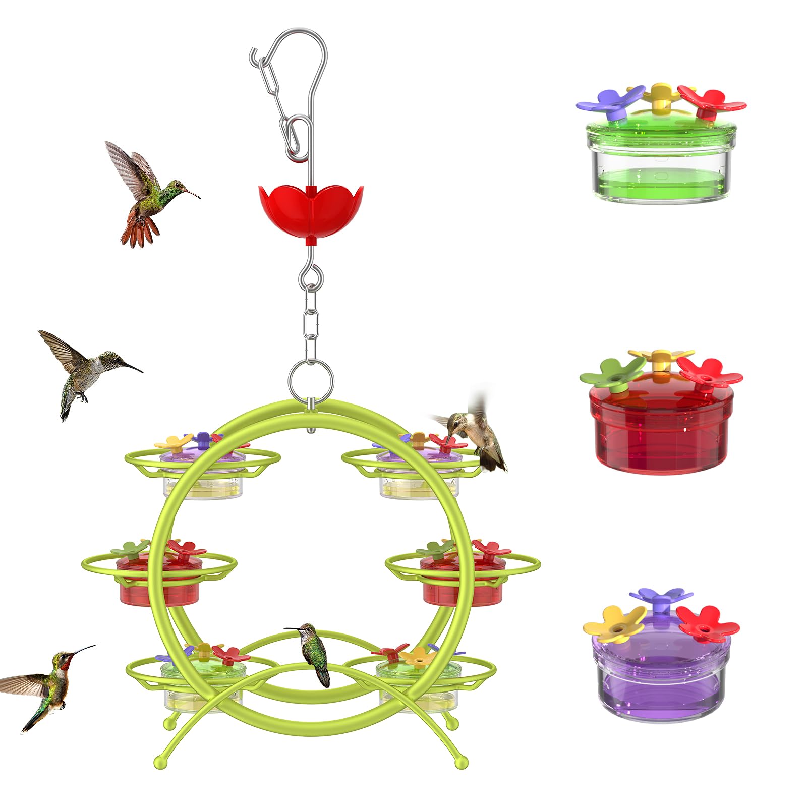 ❤️Mother's Day Sale 60% OFF❤️Ferris Wheel Hummingbird Feeders🐦