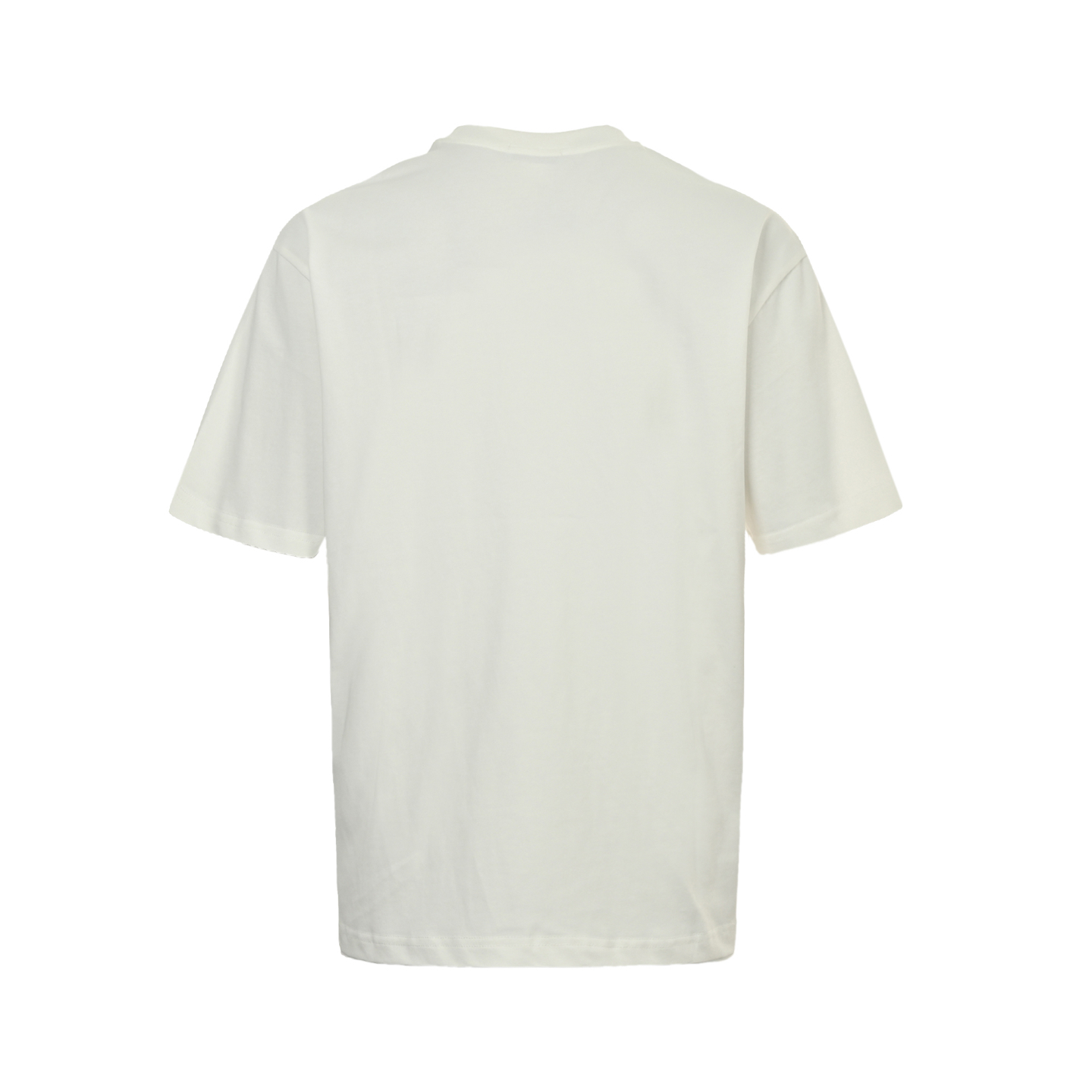 Prada 25ss liquid silver triangle logo print short sleeve