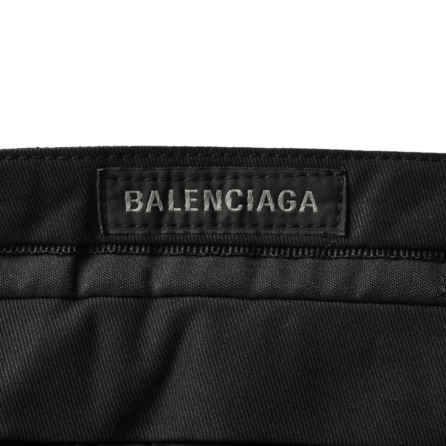Balenciaga 25ss flared wool twill trousers