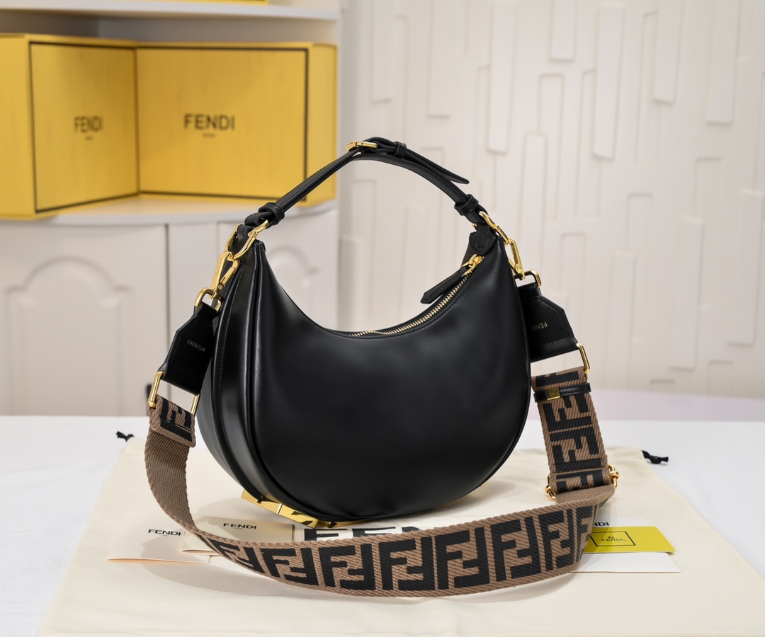 FENDI gray underarm large bag 2196