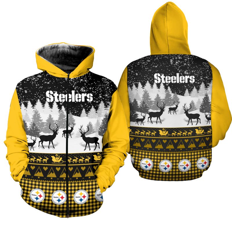 PITTSBURGH STEELERS HOODIE GIFT FOR XMAS