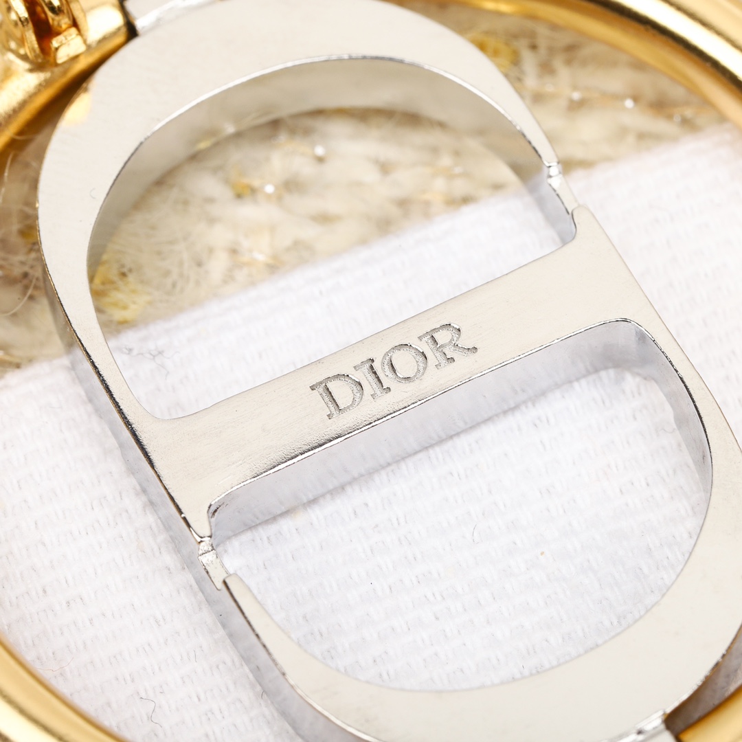 Dior CD Brooch