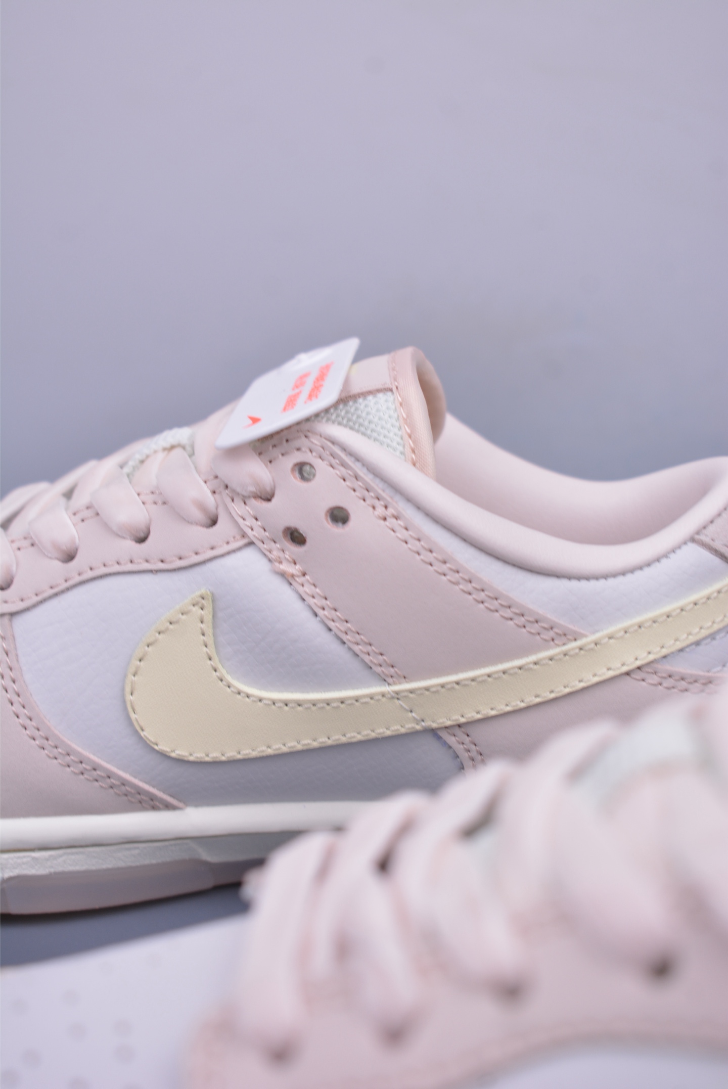 LV x Nike SB Dunk Low Sneakers Light Pink FB7901-601