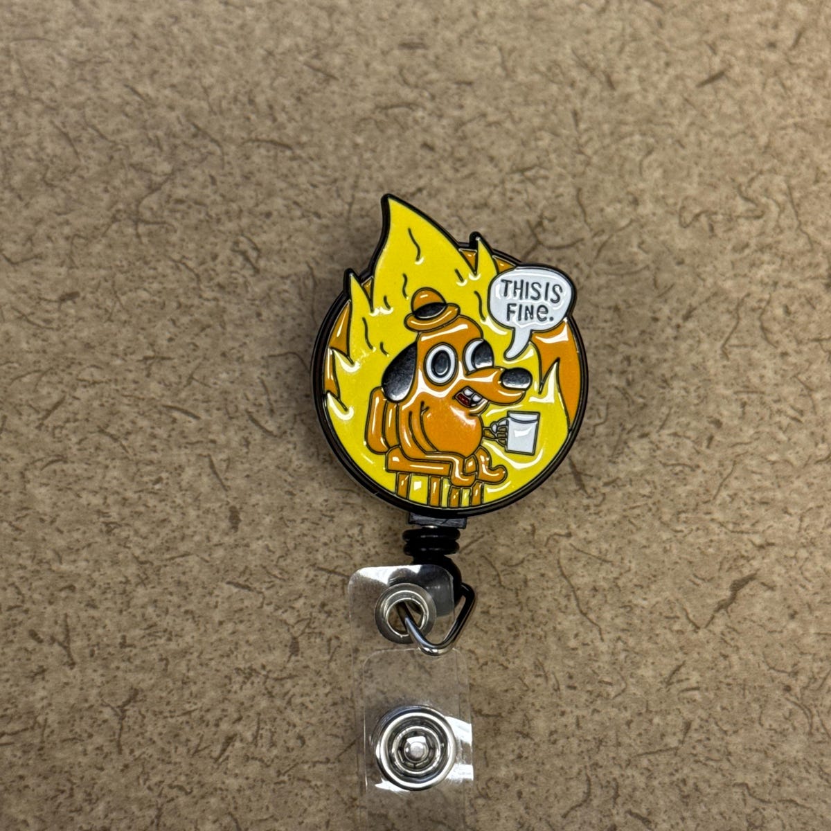 This is Fine Badge Reel