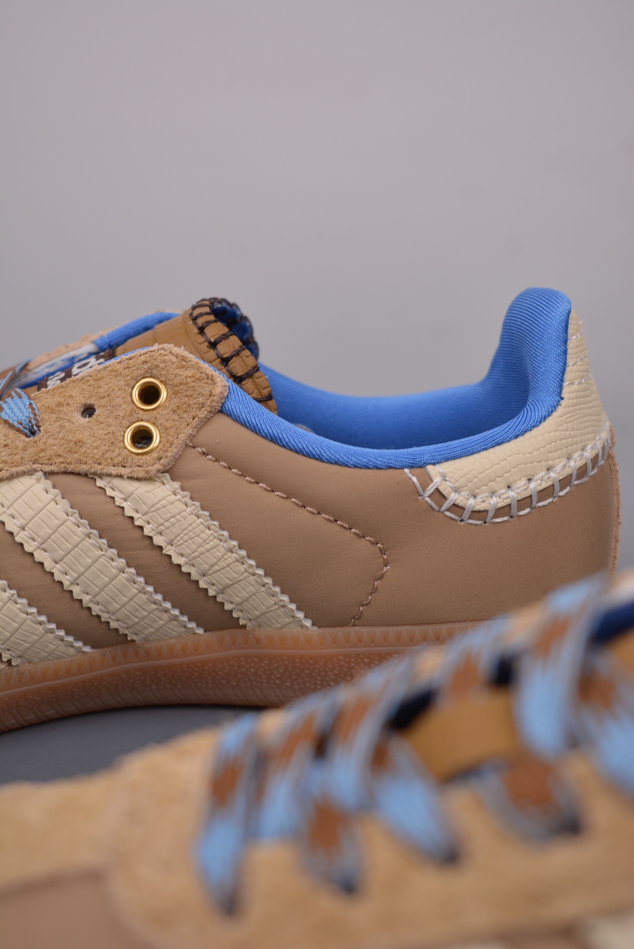 Wales Bonner x Adidas Originals Samba Classic Tan White Gum IH3261