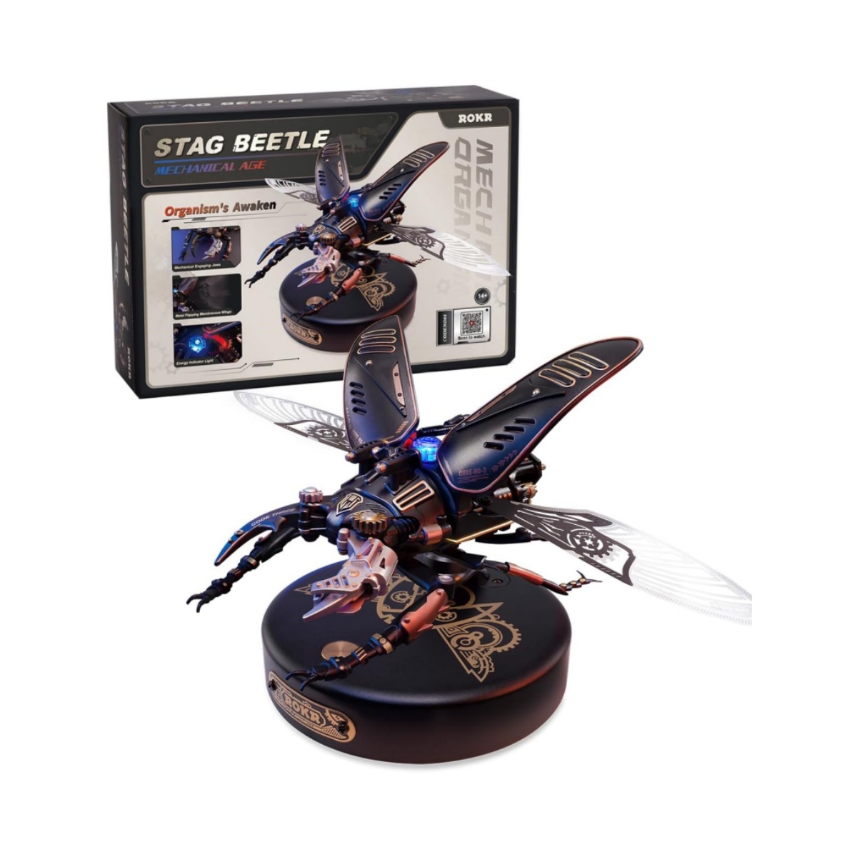 3D Puzzles for Adults Electric Insect Metal Model Building Kit