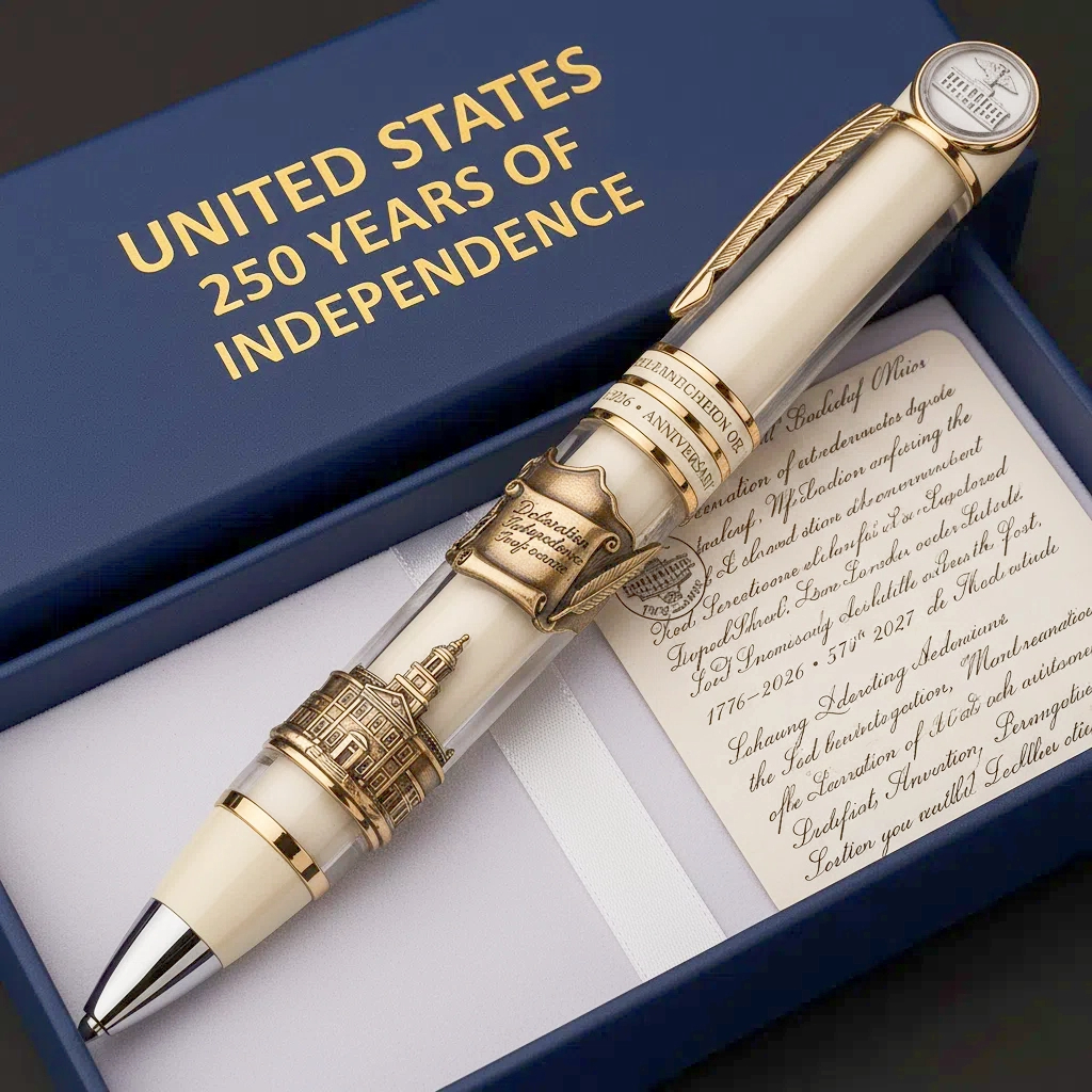 🕊️ Declaration of Independence Commemorative Pens (1776–2026)