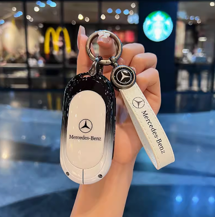 Benz Zinc Alloy Keychain