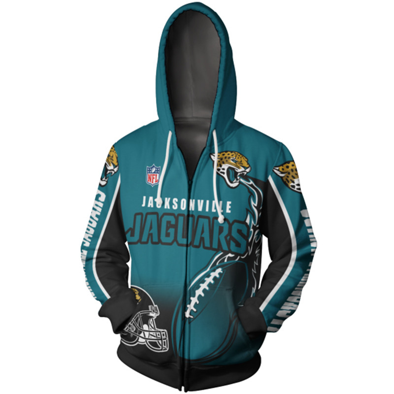 JACKSONVILLE JAGUARS 3D HOODIE JJJJ008