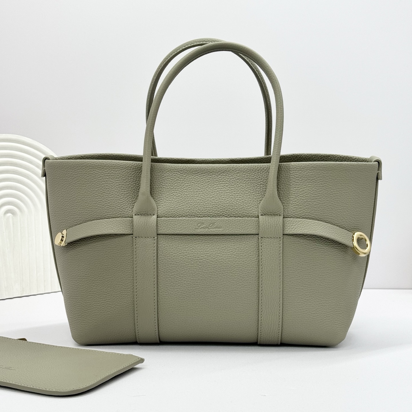 Loro Piana Ghiera Shoer Small Shopping Bag FAO7473