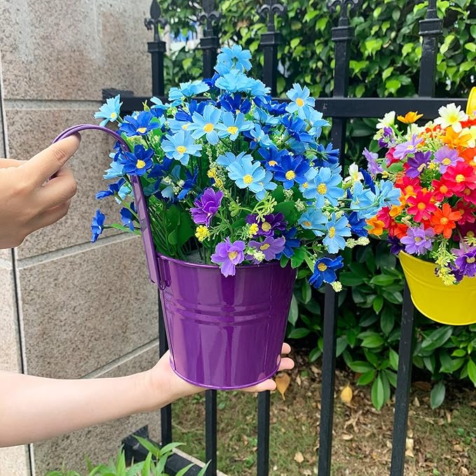 🎍🎍Metal Bucket Hanging Flower Pot(🌺Flash Sale - 50% Off)