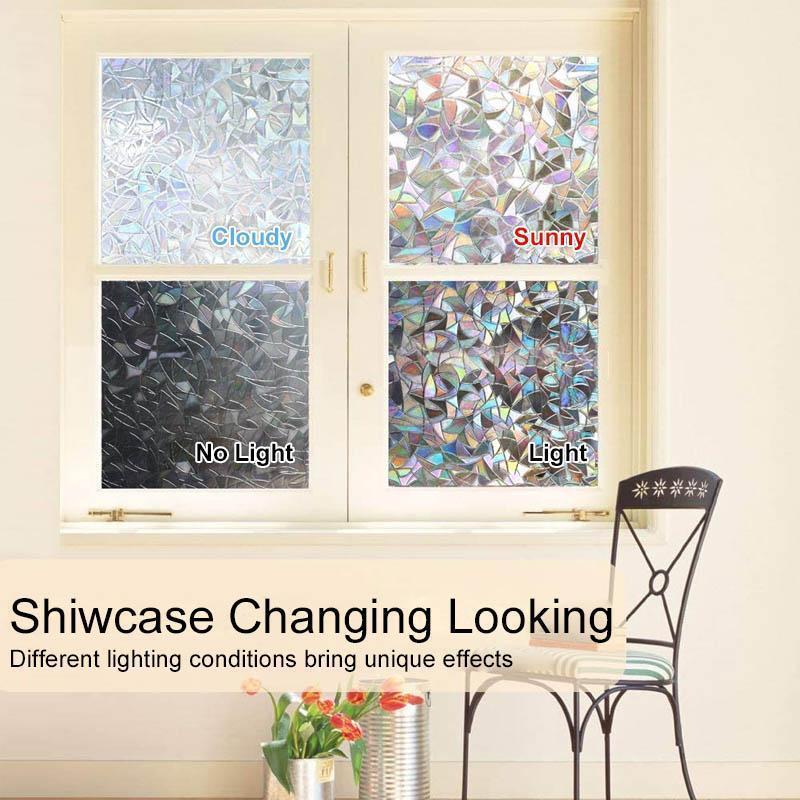 3D Rainbow Window Film，PVC refraction & No glue(🔥BUY 3 GET 1 FREE NOW &FREE SHIPPING)