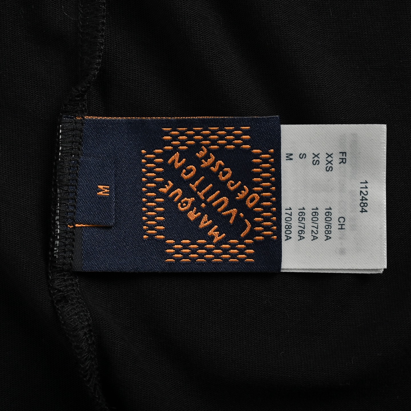 Louis Vuitton front and back letter print short sleeves