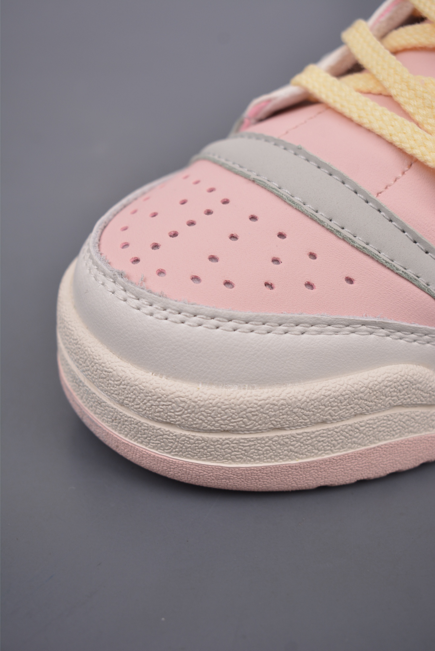 Adidas Originals Forum 84 Low White Pink Yellow JP8032