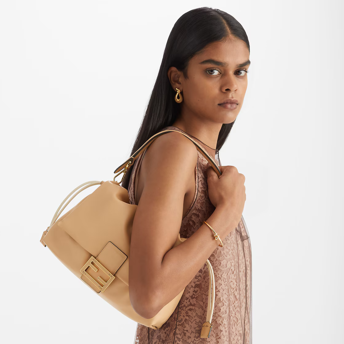 Fendi Mamma Baguette Medium Handbag 8BR833AQ0DF0J2K