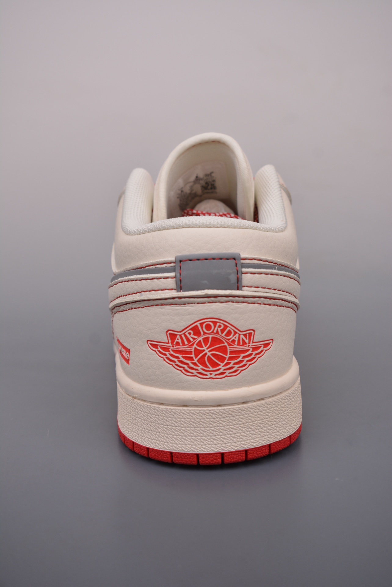 Supreme x Nike By You Air Jordan 1 Low OG Beige Pink SJ9950-025