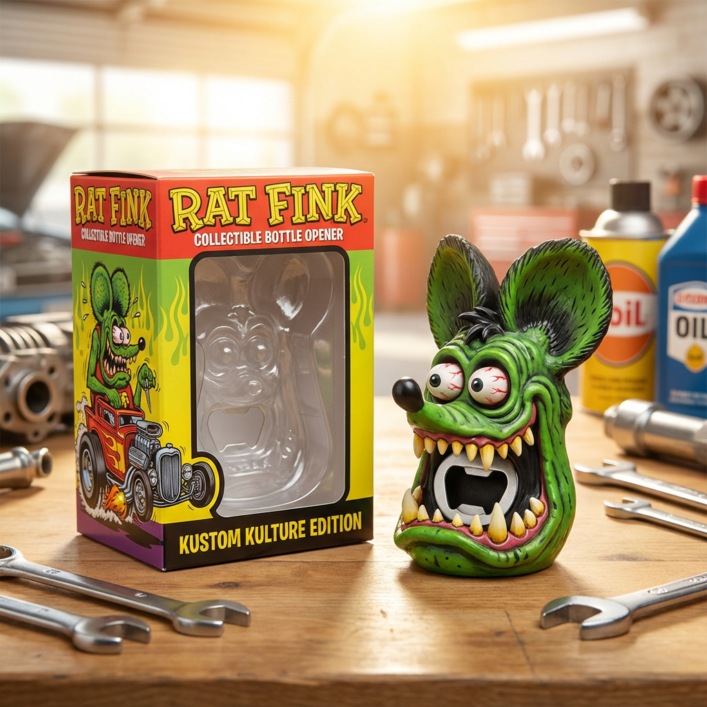 Rat Fink Monster Bottle Opener