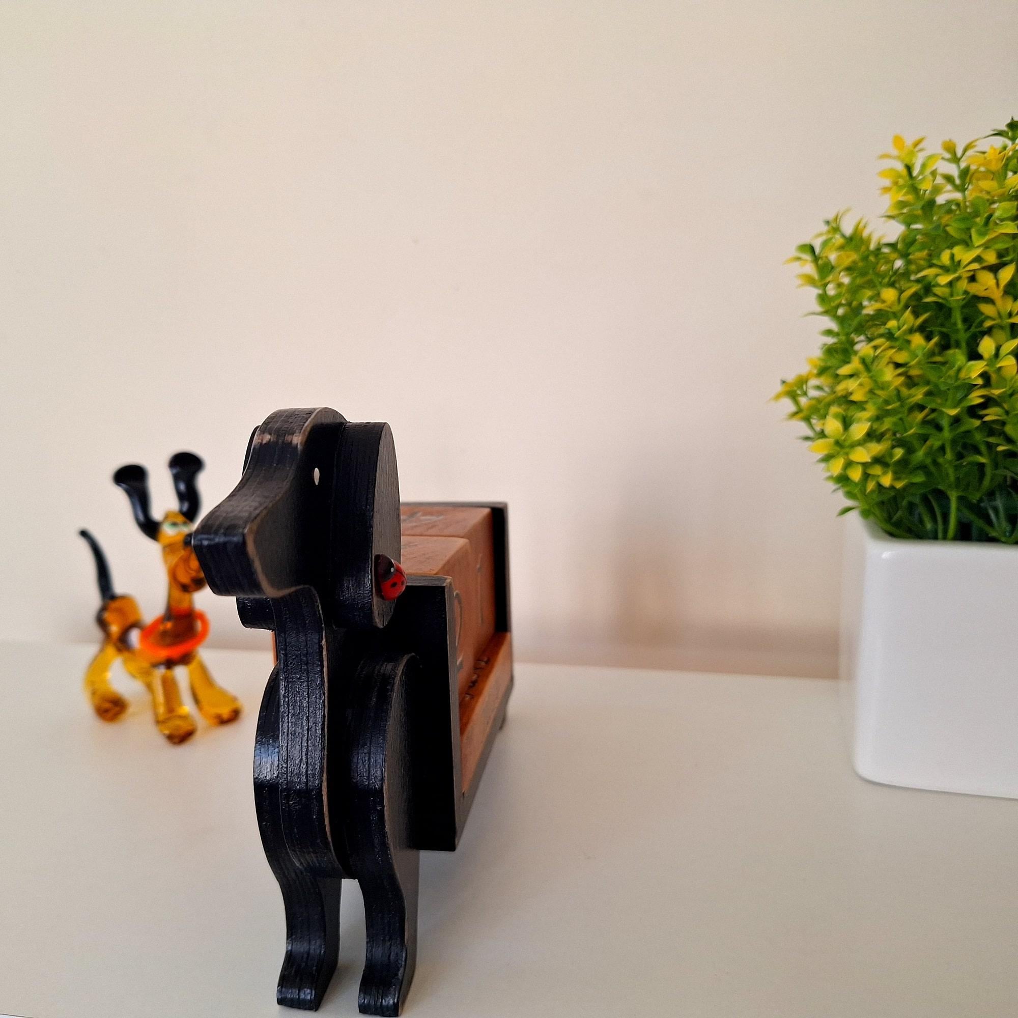 ON SALE 🔥 Perpetual Calendar Dachshund Figurine
