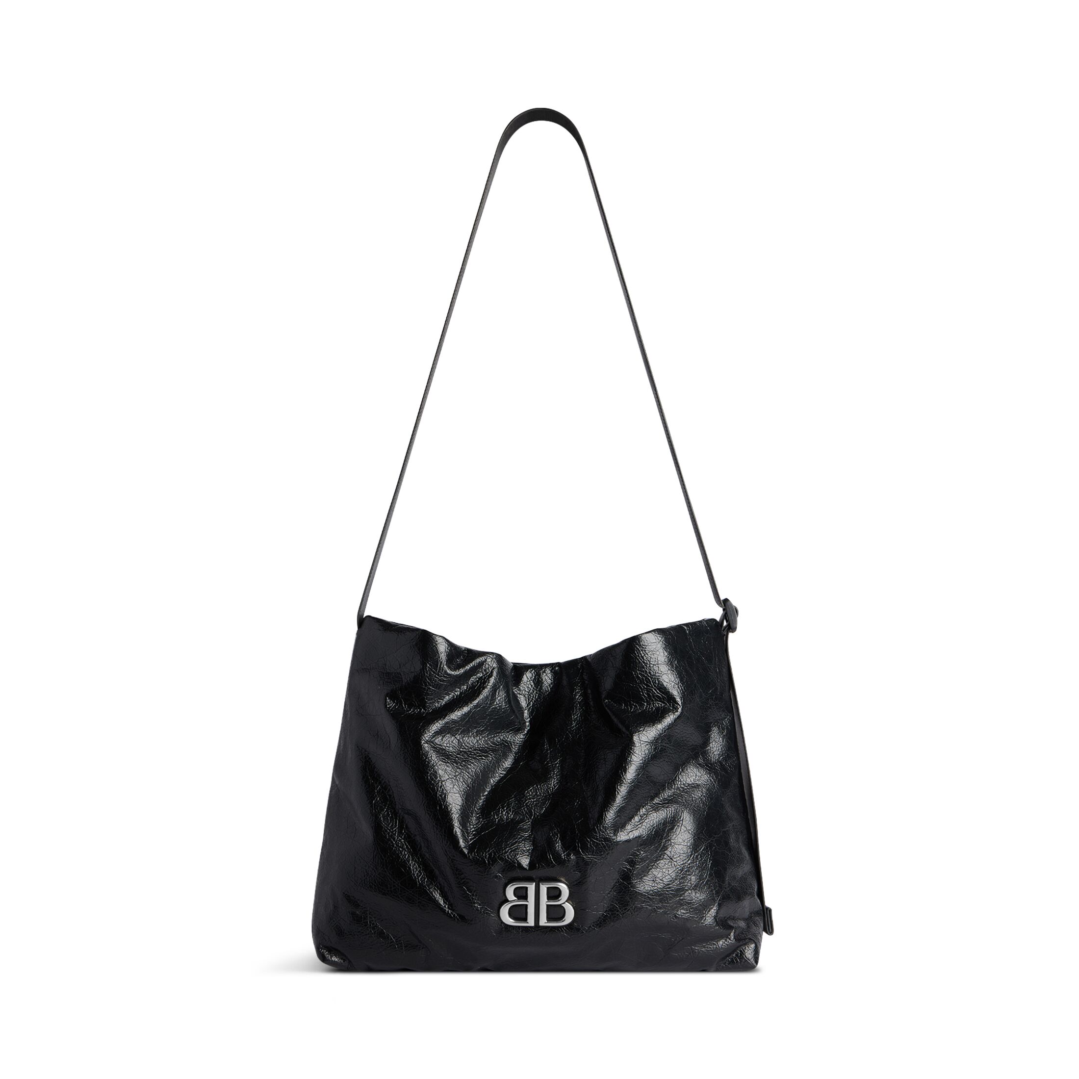 Balenciaga MONACO Small Horizontal Hobo Bag8041502ABAL1000