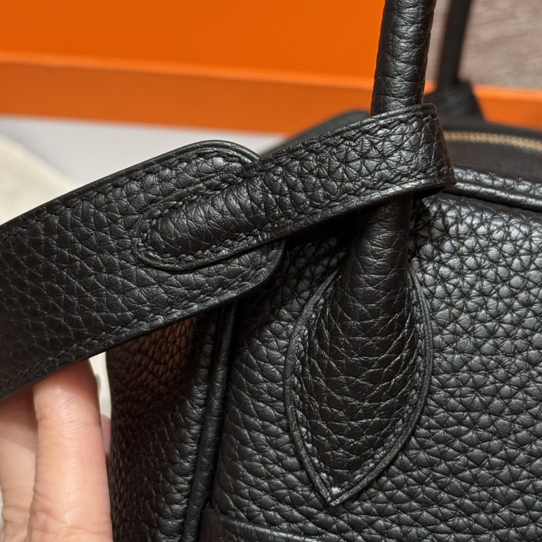 Hermès Lindy 89noir Handbag (Handmade to order)