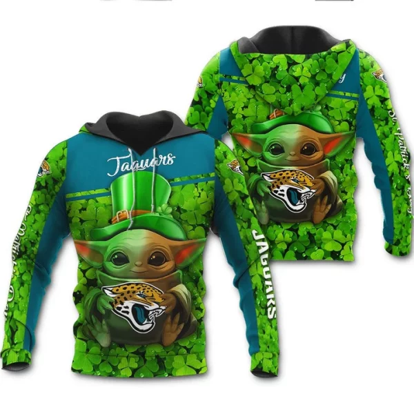 JACKSONVILLE JAGUARS 3D HOODIE SKULL 118