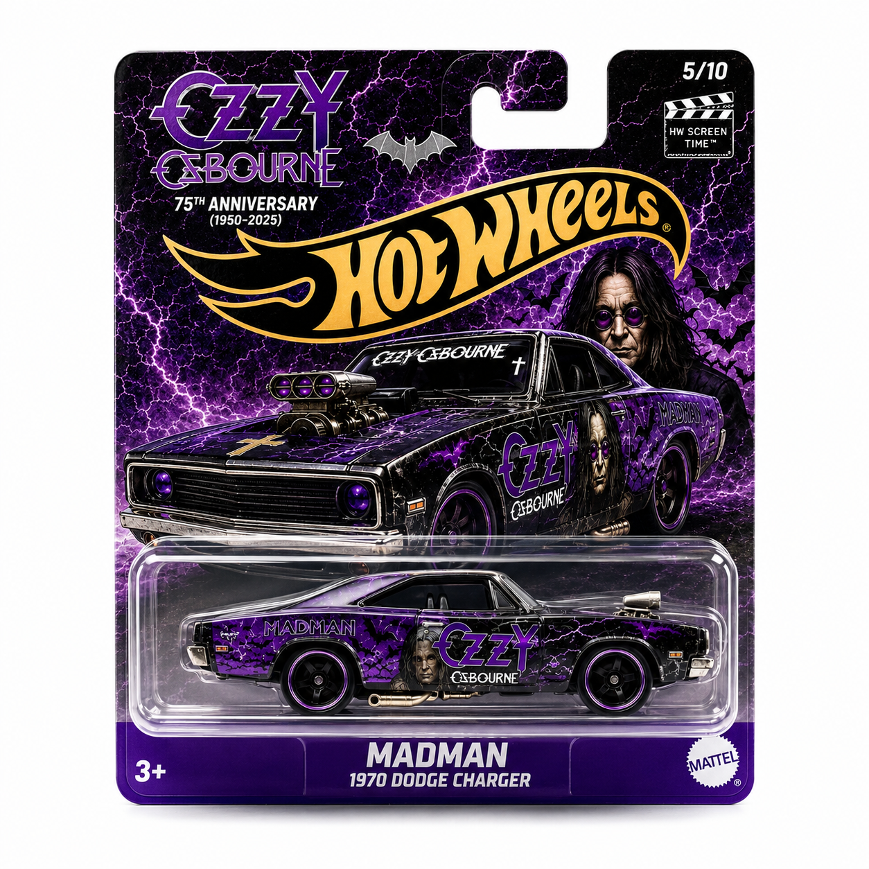 Hot Wheels Ozzy Osbourne 75th Anniversary Madman