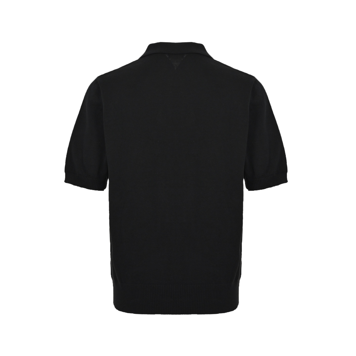Fendi 25ss oblique button knitted Polo short sleeve
