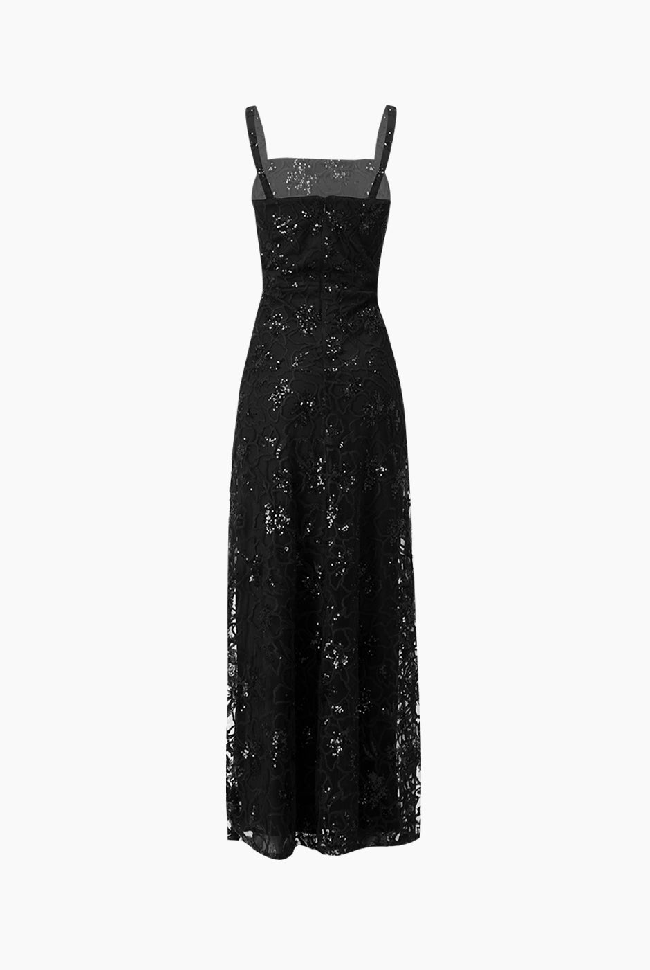 Vestido negro de tirantes