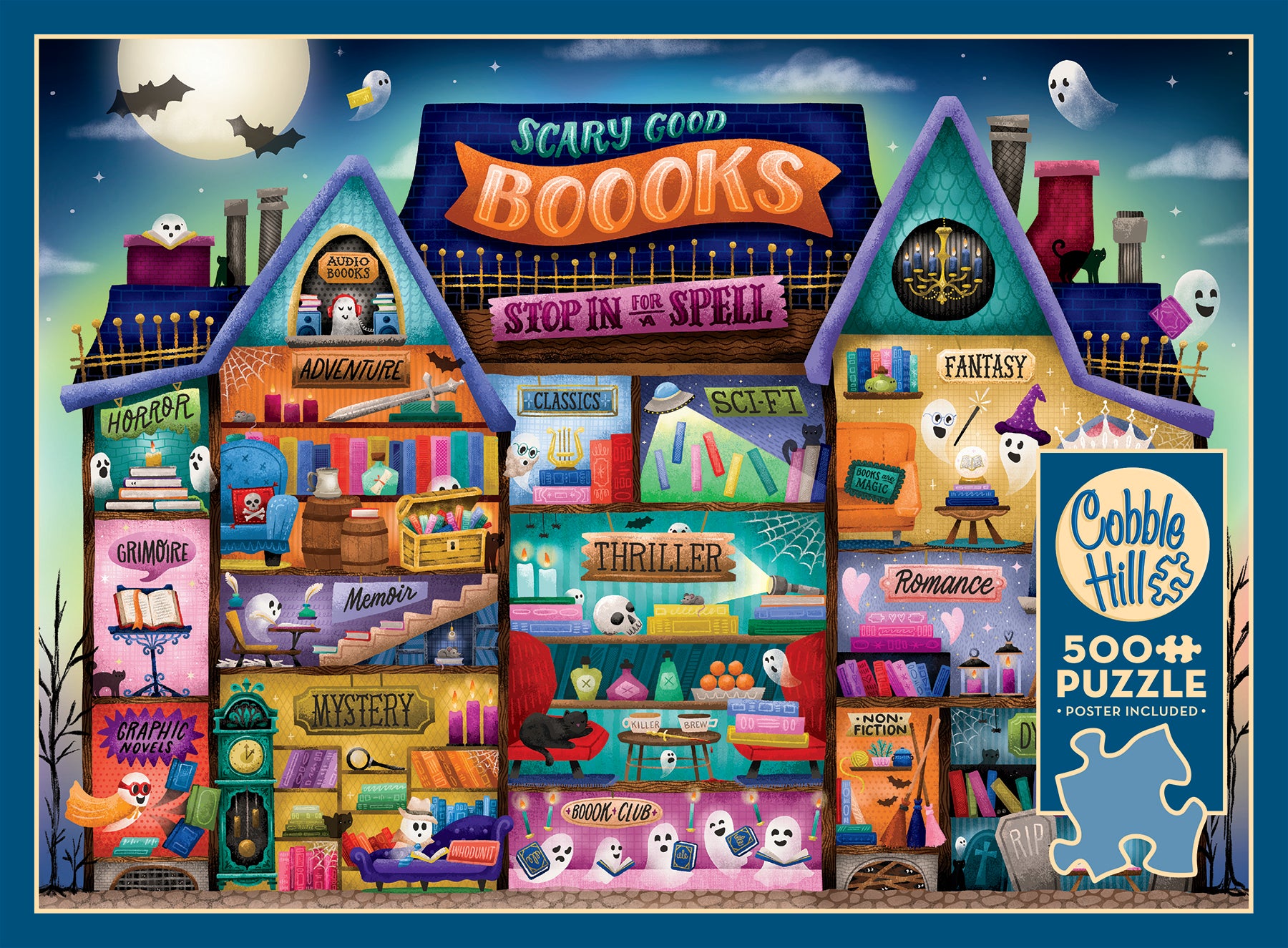 Scary Good Boooks | 500 Piece