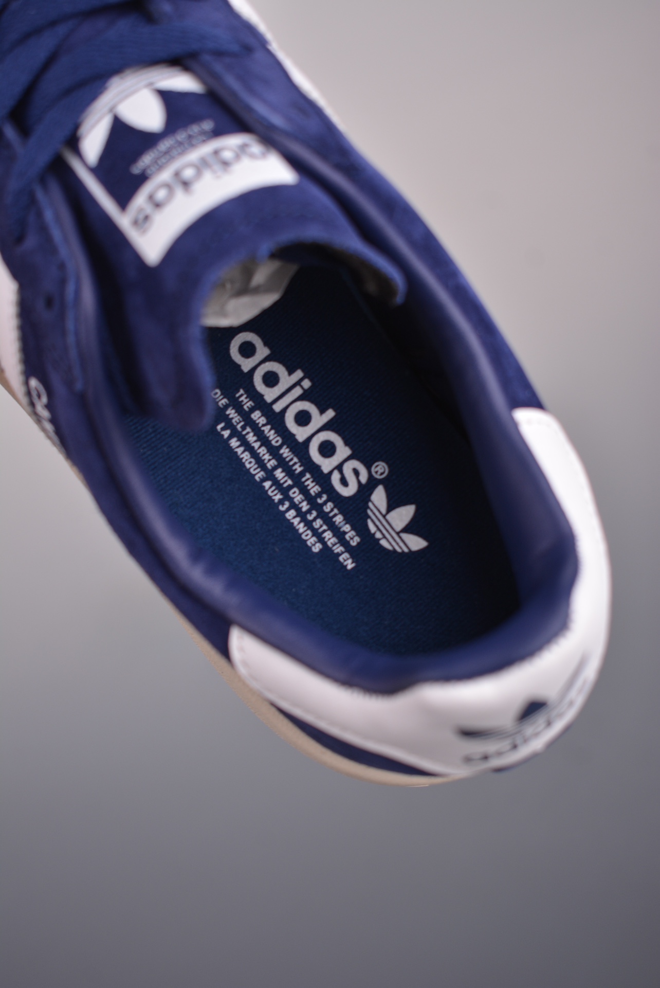 Adidas Originals Campus Suede Navy Blue White BZ0086