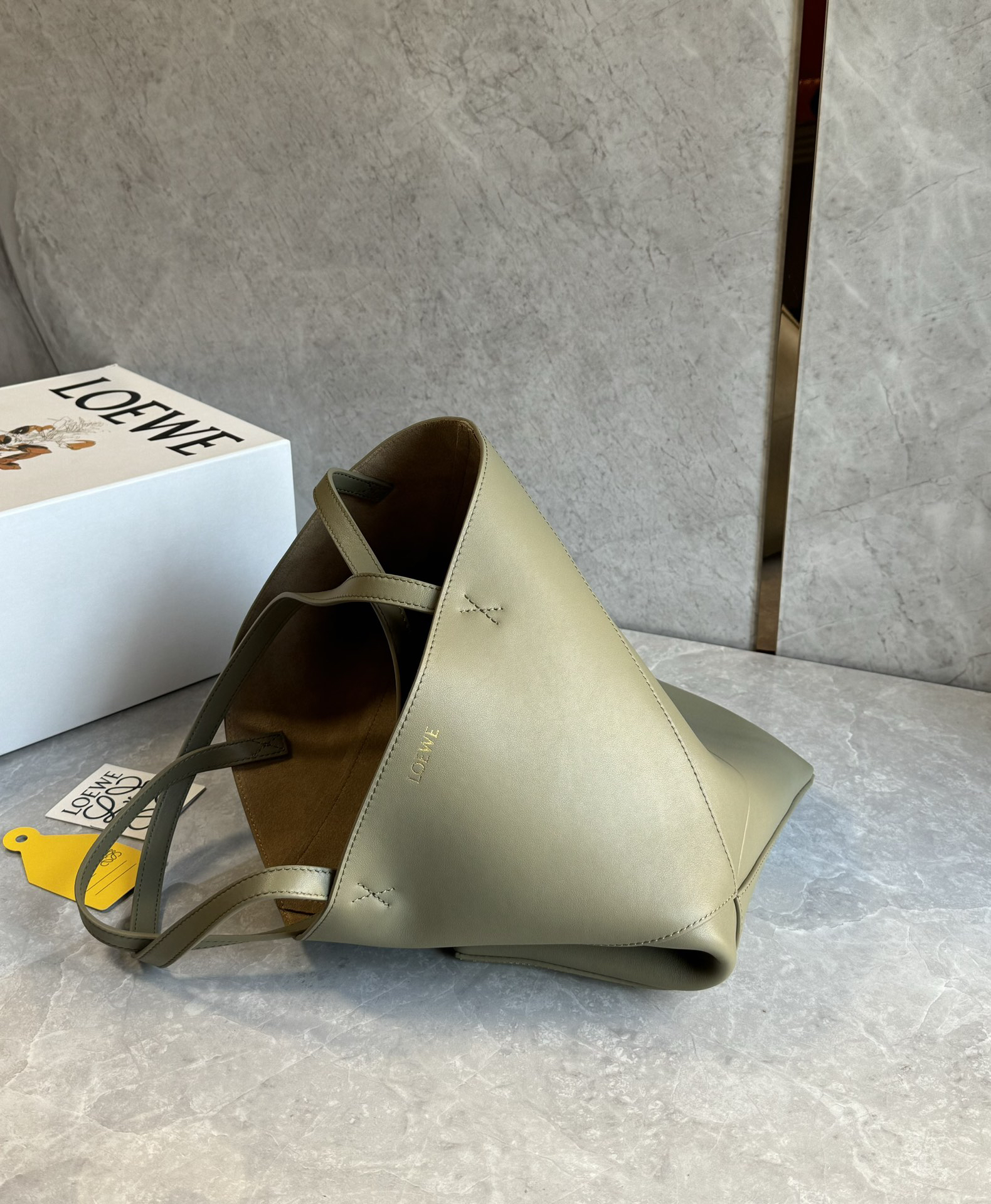 Loewe zzle fold series foldable tote bag 0693
