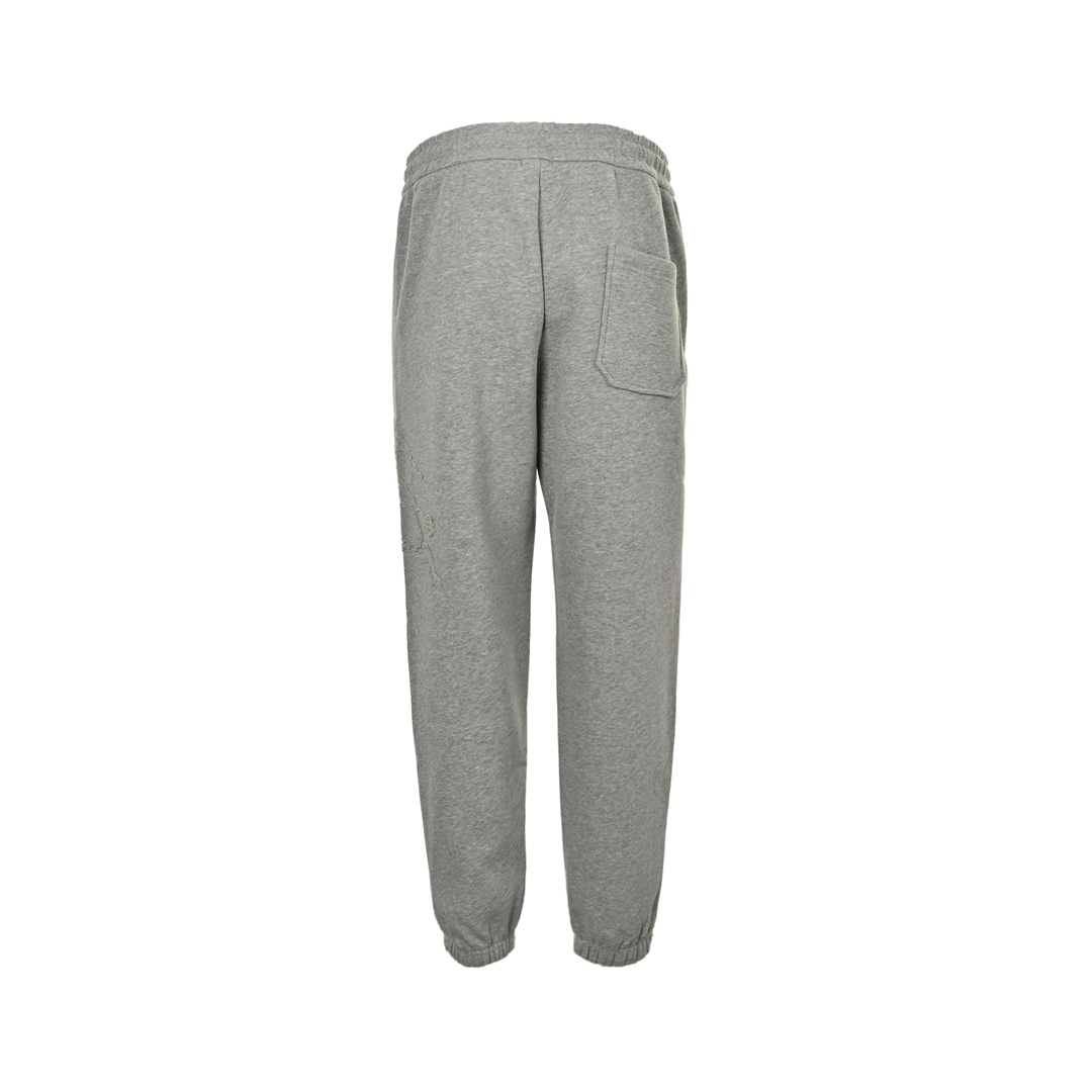 Burberry 24Fw side warhorse embroidered cuffed trousers