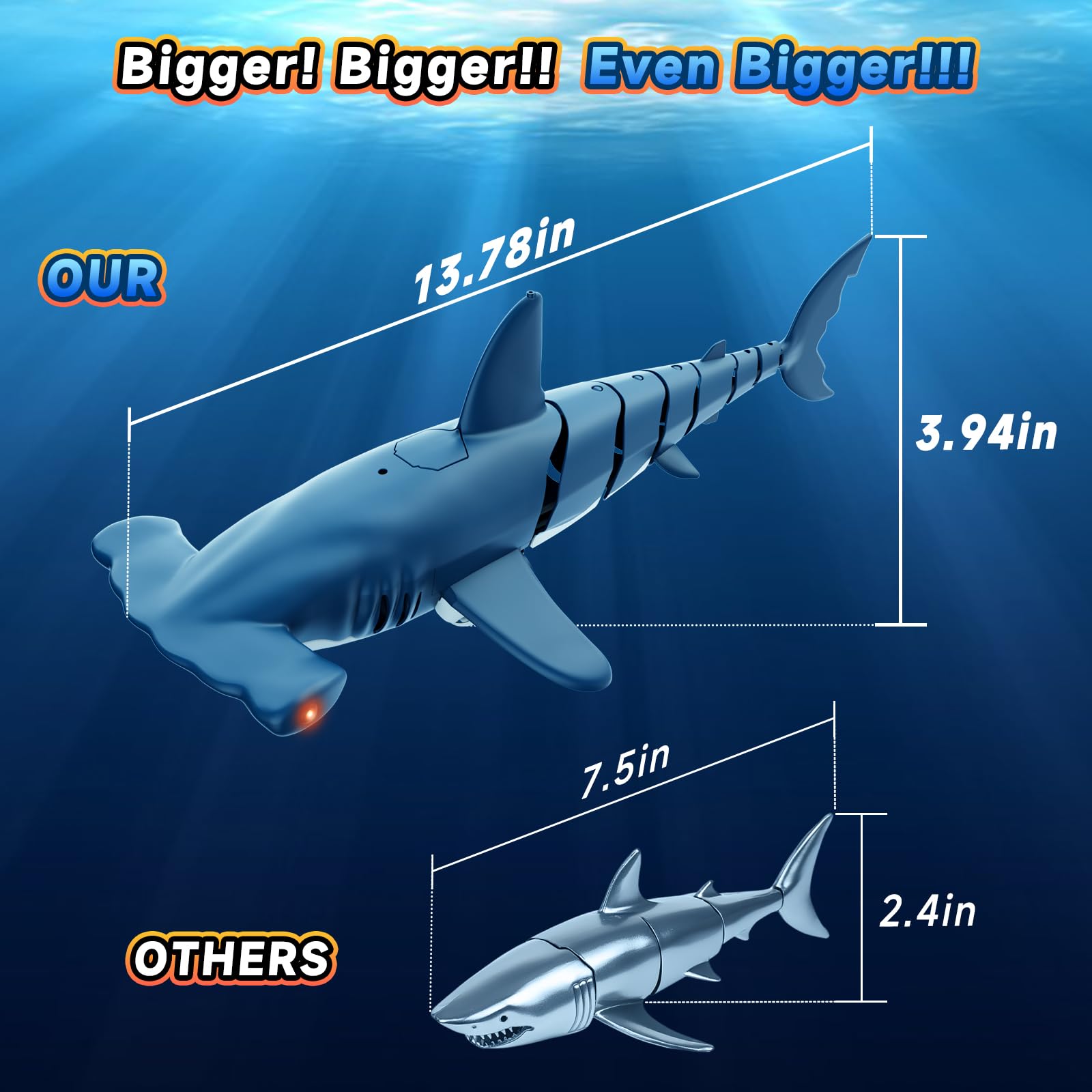 🔥On Sale 49% OFF🔥Real Diving Remote-Controlled Shark