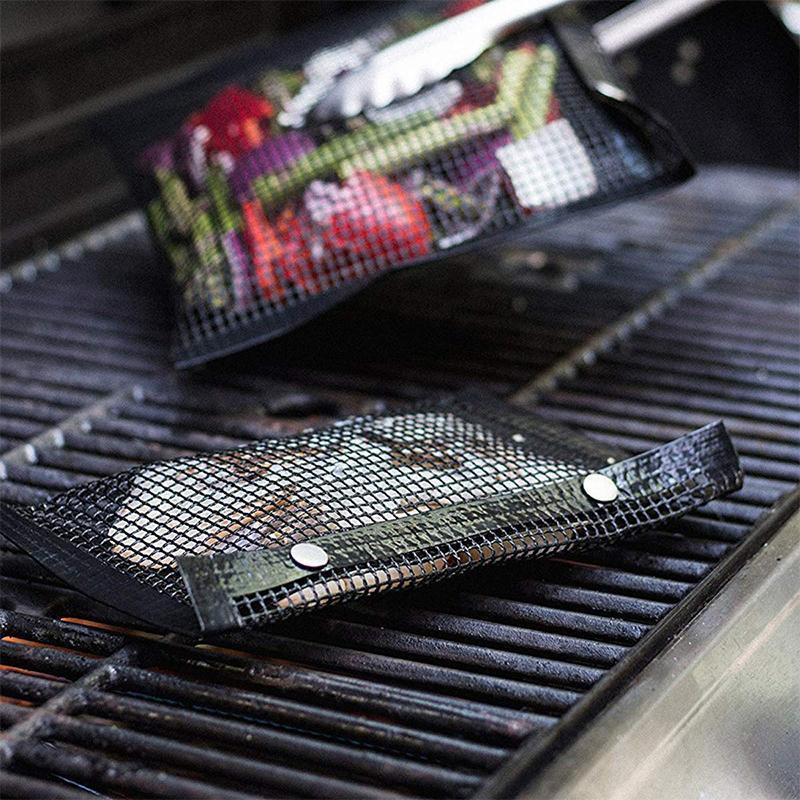 2021 Hot Sale 48% OFF—Reusable Non-Stick BBQ Mesh Grill Bags( 🔥BUY 2 GET 1 FREE NOW)