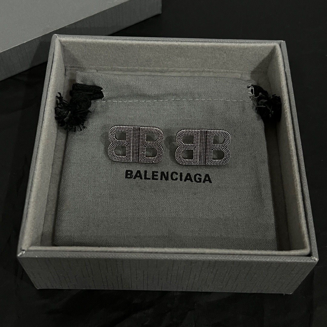 Balenciaga BB earrings