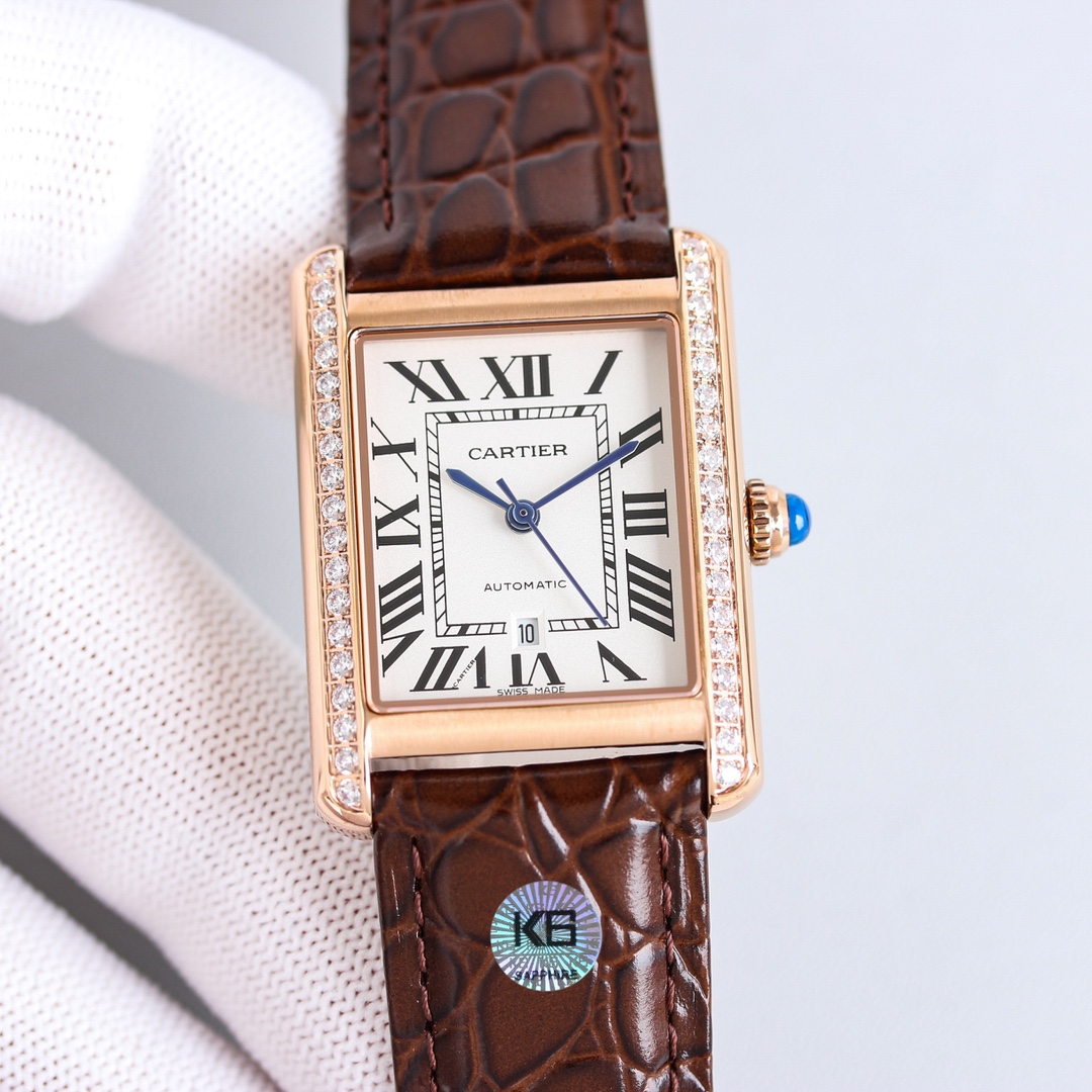 Cartier British Tank Mechanical Edition