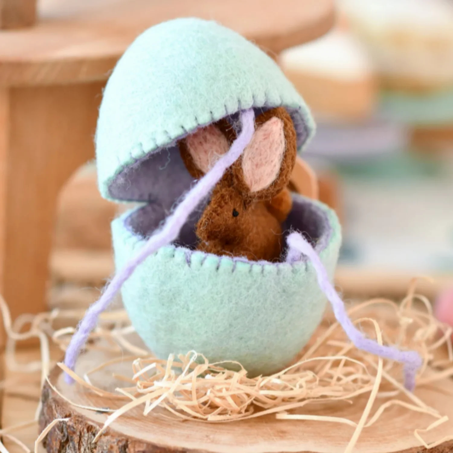 Handmade Felt Surprise Egg with Mini Animal For Easter,Mom's Day🔥Buy 3 Free Shipping