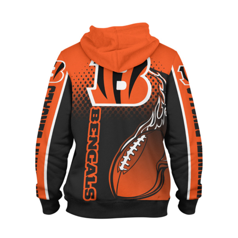 CINCINNATI BENGALS 3D HOODIE CB011